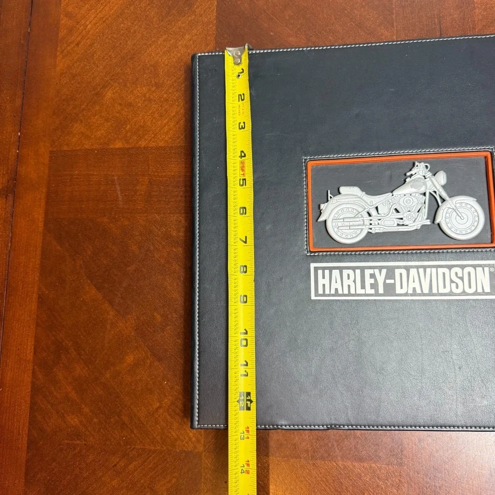 Harley-Davidson Motorcycle Photo‎ Album Portfolio Binder Collectible 13